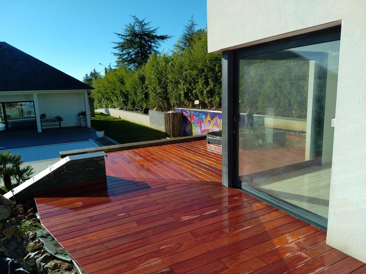 Terrasse en bois Terrasson-Lavilledieu